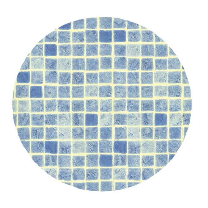 Rund Poolliner Planet Pool Mönstrad Djup 120 cm