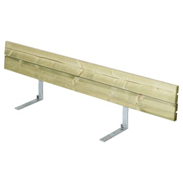 Ryggstöd PLUS till Plankbänk Utomhus