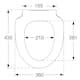 Toalettsits Pressalit Sign/Spira S1024