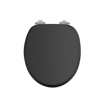 Toalettstol Burlington P12 Förhöjd 450 mm Med Mjukstängande Sits