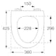 Toalettsits Pressalit Sign/Spira S602