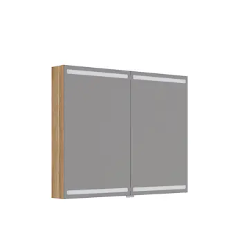 Spegelskåp Dansani Luna Level med Belysning och Ljusstyrning