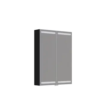 Spegelskåp Dansani Luna Level med Belysning och Ljusstyrning