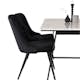 Matgrupp Venture Home Estelle 140 med 4 Vera Stolar Sammet