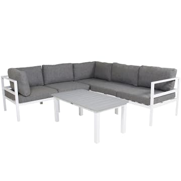 Loungegrupp Venture Home Copacabana med Pincy Soffbord 3+2 Utomhus