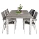 Matgrupp Venture Design Aleyna 224/324 med 6 Lova Stolar