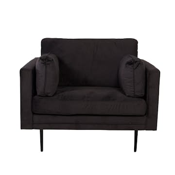 Fåtölj Venture Home Boom Sammet