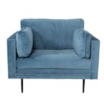 Fåtölj Venture Home Boom Sammet