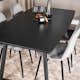 Matgrupp Venture Home Ina med 4 Pobbie Stolar Sammet