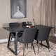 Matgrupp Venture Home Ina med 4 Plake Stolar