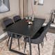 Matgrupp Venture Home Ina med 4 Plake Stolar