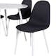 Matgrupp Venture Home Plake med 4 Pobbie Stolar Polyestertyg Runt