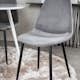 Matgrupp Venture Home Plake med 4 Pobbie Stolar Sammet Runt