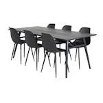 Matgrupp Venture Home Salt med 6 Pop Stolar