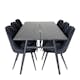 Matgrupp Venture Home Salt med 6 Vera Stolar Sammet