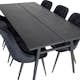 Matgrupp Venture Home Salt med 6 Vera Stolar Sammet