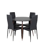 Matgrupp Venture Home Plake med 4 Sly Stolar Runt