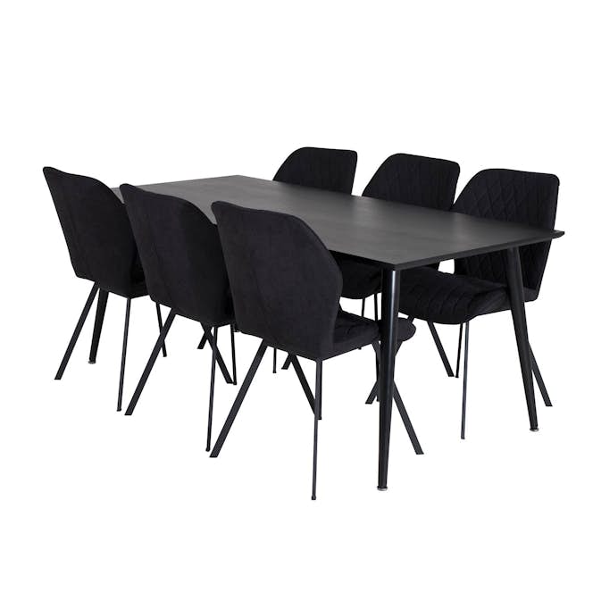 Matgrupp Venture Home Dipp med 6 Gemma Stolar