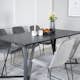 Matgrupp Venture Home Madde med 6 Muscot Stolar Sammet