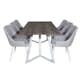 Matgrupp Venture Home Madde med 6 Plake Stolar