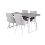 Matgrupp Venture Home Ina med 4 Plake Stolar