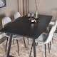 Matgrupp Venture Home Ina med 4 Phoi Stolar Sammet