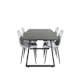 Matgrupp Venture Home Ina med 4 Phoi Stolar Sammet