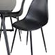 Matgrupp Venture Home Ina med 4 Pop Stolar