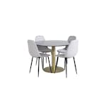 Matgrupp Venture Home Estelle med 4 Phoi Stolar PolyEstelletyg
