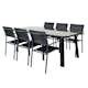 Matgrupp Venture Home Peoria med 6 Siri Stapelbara Matstolar