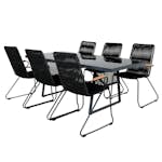 Matgrupp Venture Home Douglas med 6 Berfin Matstolar