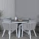 Matgrupp Venture Home Pincy med 4 Virya Matstolar