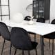 Matgrupp Venture Home Jolie med 6 Pobbie Stolar Metall