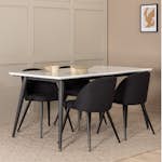 Matgrupp Venture Home Jolie med 4 Valentina Stolar