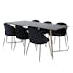 Matgrupp Venture Home Annika med 6 Wrigley Stolar