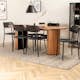 Matgrupp Sky Furniture Bianca med 6 Peggy Stolar