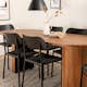 Matgrupp Sky Furniture Bianca med 6 Peggy Stolar
