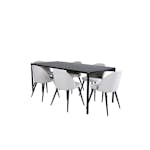 Matgrupp Venture Home Paris matbord och Valentina matstol