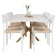 Matgrupp Sky Furniture Piata med 6 Peggy Stolar