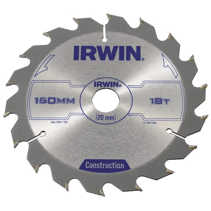 Sågklinga Irwin 150x20/16mm 18t 2,5mm