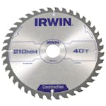 Sågklinga Irwin 210x30/20/16mm 40t 2,5mm