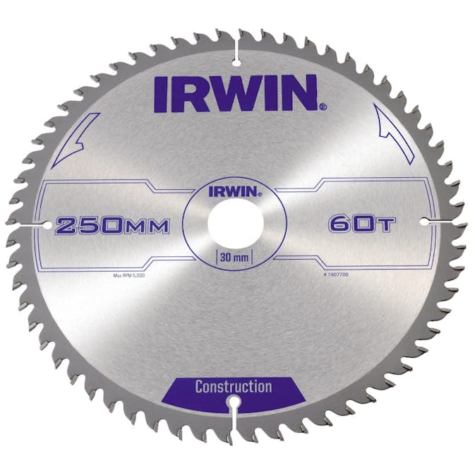 Sågklinga Irwin 250x30 60t 3,0mm