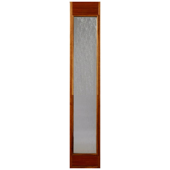 Sidoljus Polardörren Cotswoldglas Teak