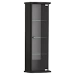 Sidoskåp DuoBad Sekel med Klarglasdörr