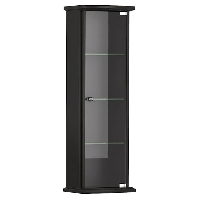 Sidoskåp DuoBad Sekel med Klarglasdörr