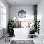 Sittbadkar Bathlife Ideal Fristående Vit
