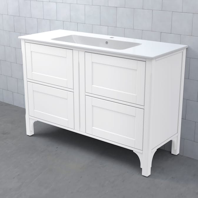 Tvättställsskåp Björbo Badrum Saga Enkel 1200