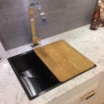 Skärbräda Nordic Tech Ek 340 med Avfasning för Vask