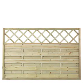 Skärm PLUS Bergen 180x120 cm Dekor Tryckimpregnerad