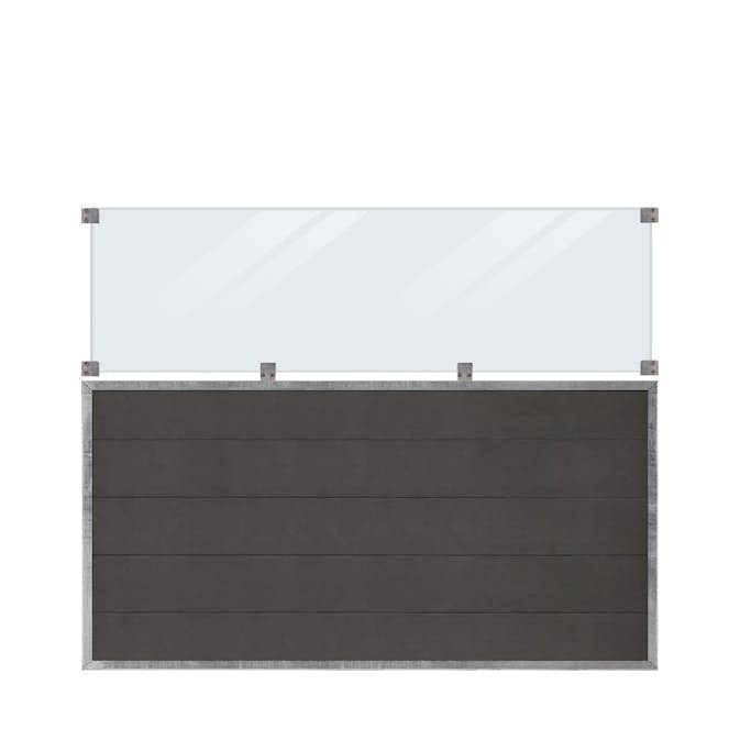 Skärm PLUS Futura med Glas 180x144